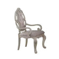 Traditional Tufted Arm Dining Chair
