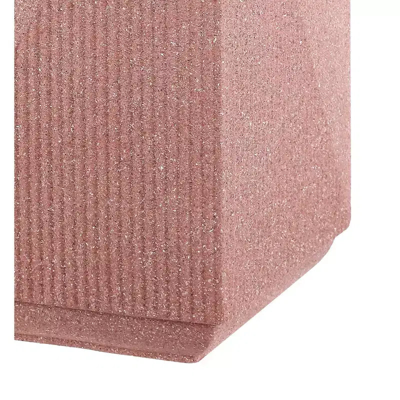 20.75" Square Indoor/Outdoor Accent Side Table, Minimalist Polyresin, No Assembly Required
