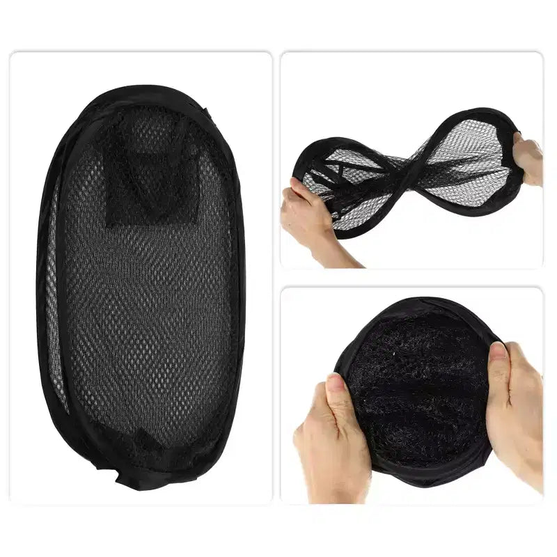 Foldable Mesh Laundry Hamper, 10.57 Gallon / 40L, Breathable Polyester, Portable, No Assembly