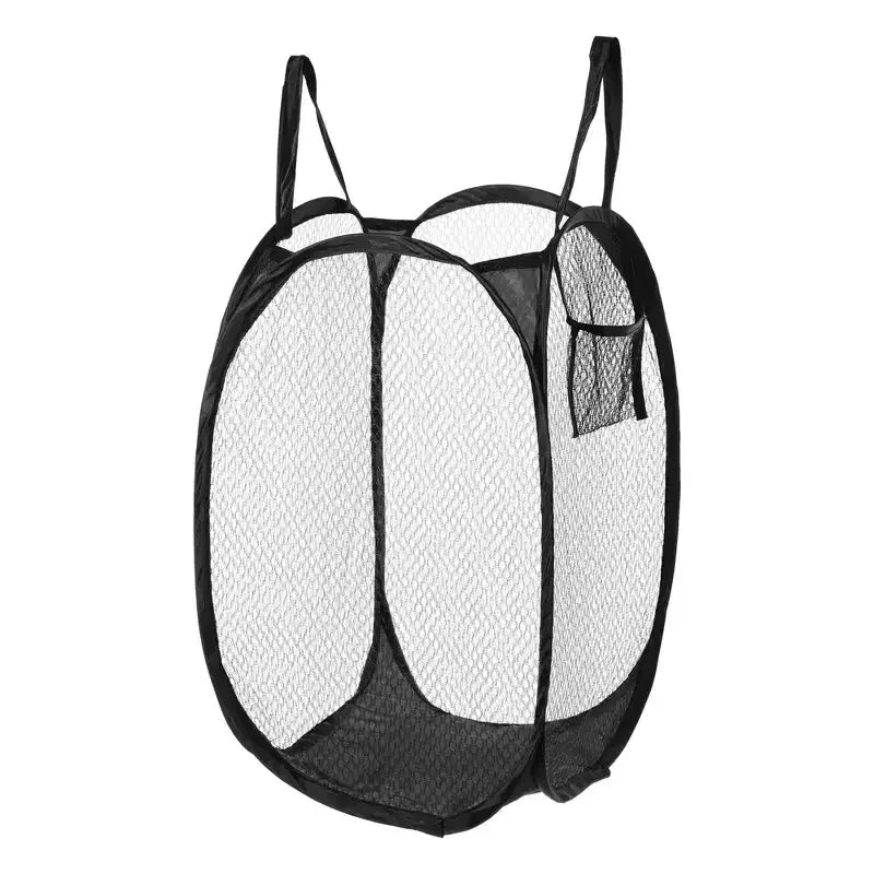 Foldable Mesh Laundry Hamper, 10.57 Gallon / 40L, Breathable Polyester, Portable, No Assembly