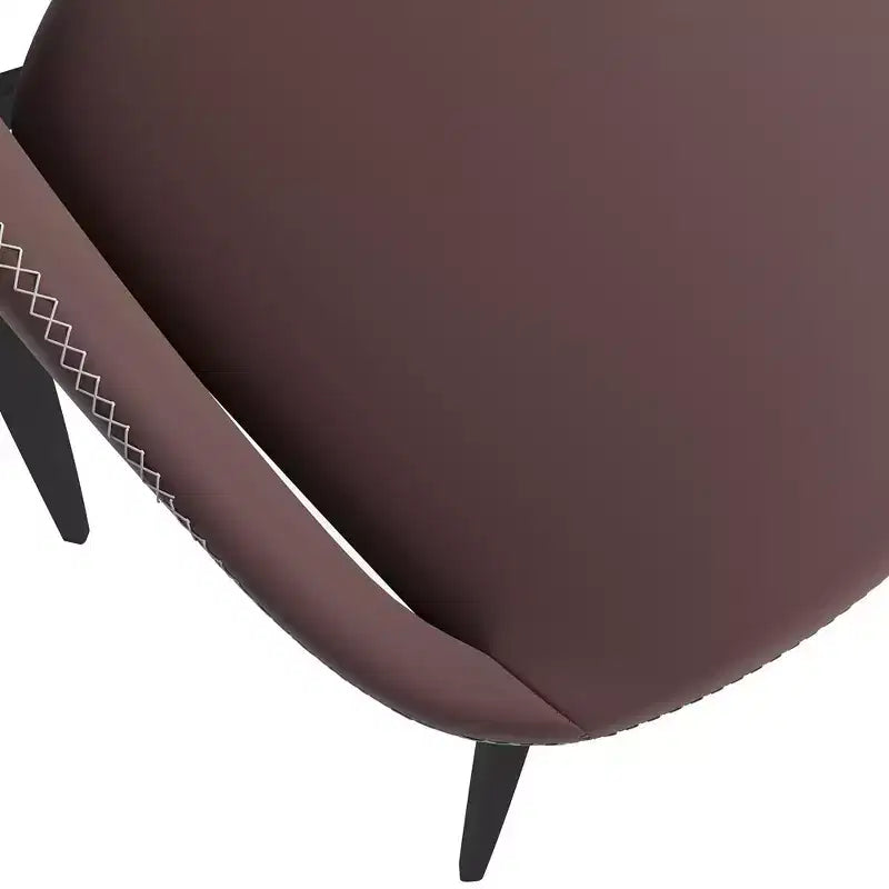 Modern Upholstered Dining Chair, Fabric Seat with Metal Legs, Accent Seating for Kitchen, Dining Room, or Office